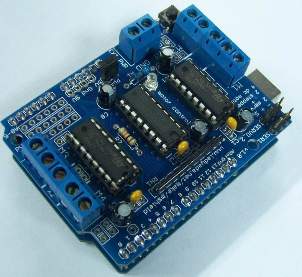 L293D Arduino Motor Shield – ElectroDragon