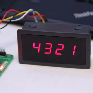 4 Digits, 7 Segment LED Display Module, 74HC595 – ElectroDragon