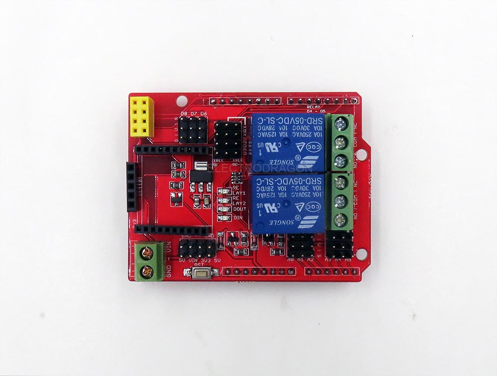 Wireless NRF24 Controlled Relays Arduino Shield ElectroDragon