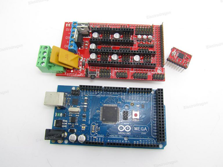 Kit Ramps 1.4 Per Stampante 3D Con Arduino Mega E Driver A4988, Supporta Marlin E Klipper