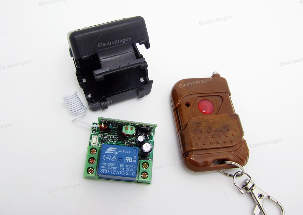 RFLink Wireless Relay Kit, Learning Code TCT6234 ElectroDragon