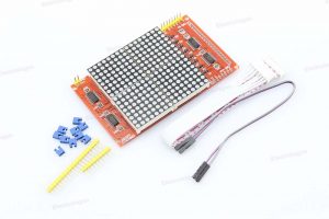 4 Digits, 7 Segment LED Display Module, 74HC595 – ElectroDragon