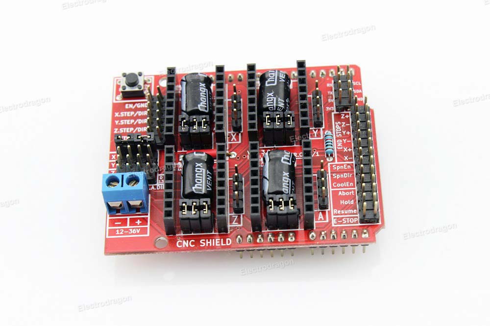 Arduino CNC shield (GRBL Compatible) [Type] - ElectroDragon