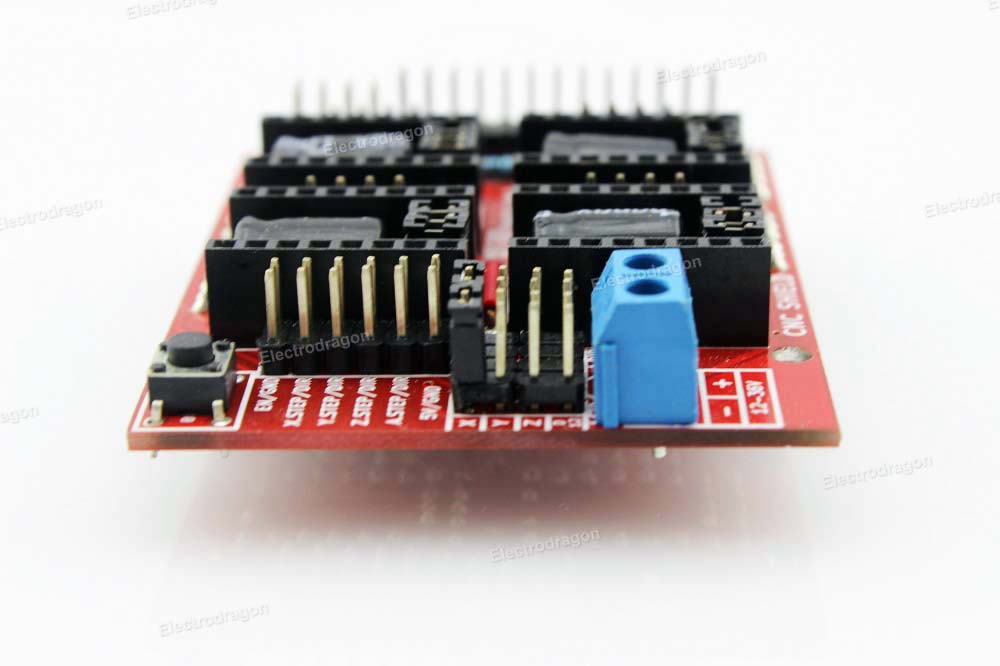 Arduino CNC shield (GRBL Compatible) [Type] - ElectroDragon