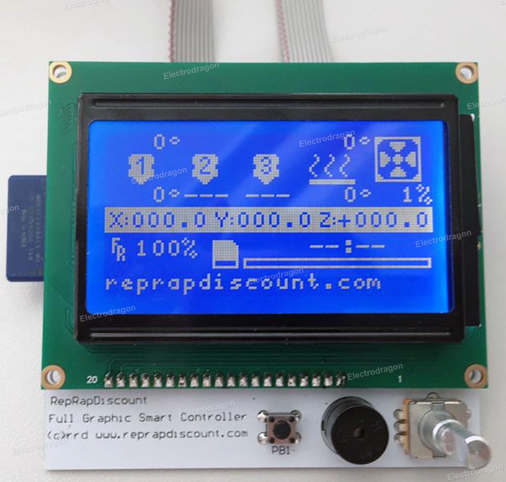 Ramps 12864 Full Graphic Controller Board (Reprap) ElectroDragon