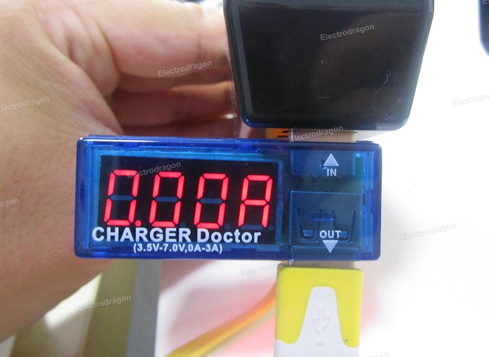 USB Voltage Current Energy Meter Tester - ElectroDragon