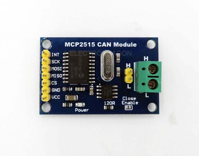 ESP32 + MCP2515 use CANHacker on CAN Bus system 