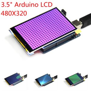 3.5” 320×480 TFT LCD Arduino Shield, 8-bit Parallel, ILI9486 ...