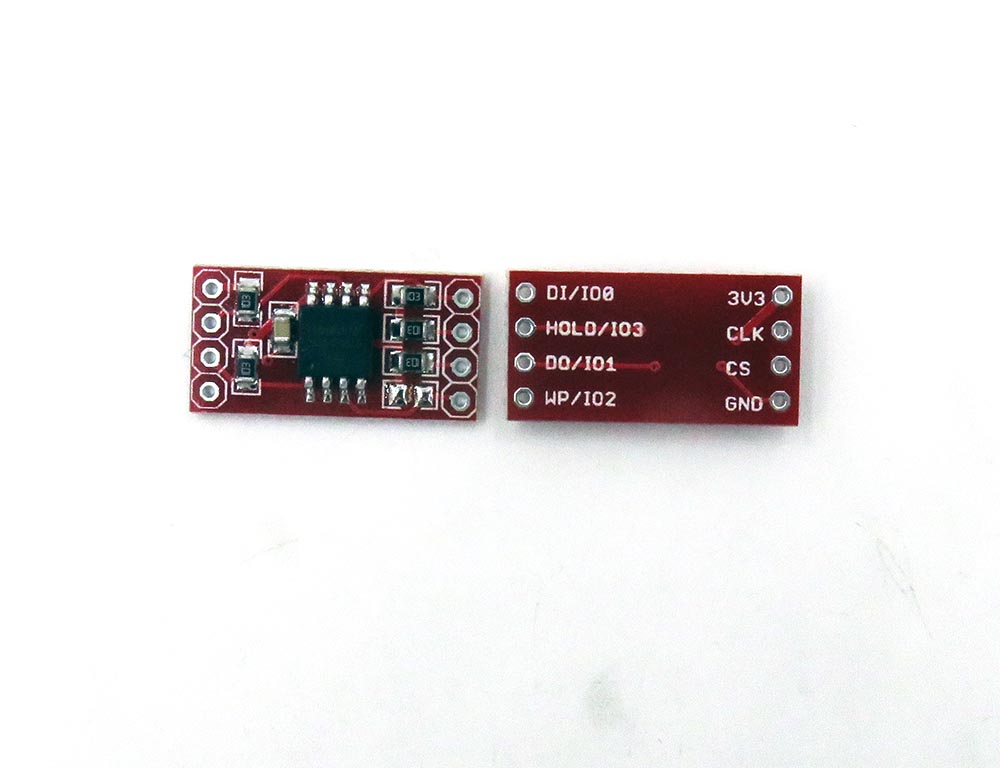 SPI Flash Breakout Board, WinBond W25Q64FVSSIG 64M-bit - ElectroDragon