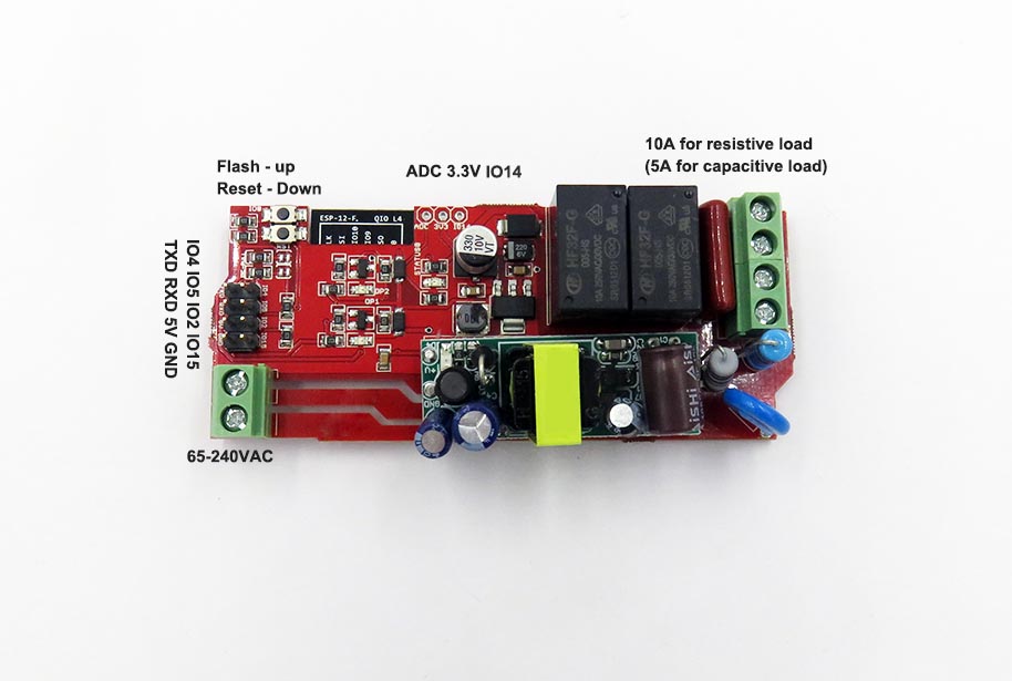 ESP Relay Board IL (Inductive Load) ElectroDragon