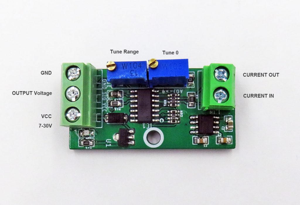 Current Loop to Analog Voltage Converter, 420mA to 05V ElectroDragon